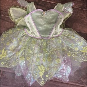 Toddler girls Tinker Bell Disney costume, size 2